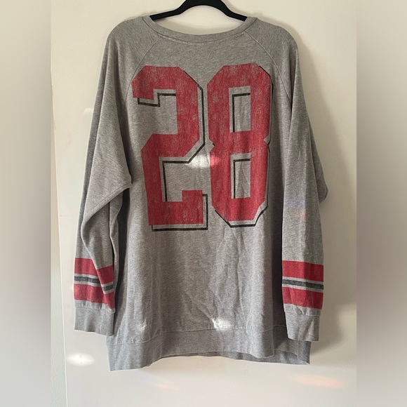 Disney Parks Mickey Mouse Ears Long Sleeve Gray Pullover Sweatshirt Size 2x - Picture 2 of 2